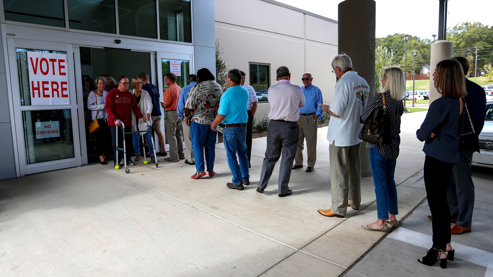 2016 Election Alabama Voting