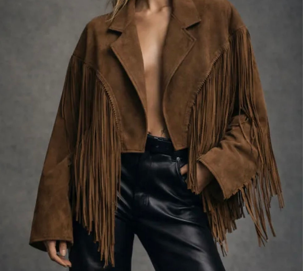 Miniature : Veste à franges