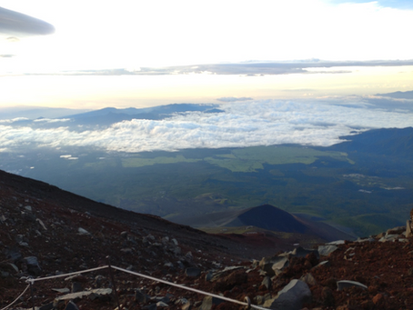 富士登山に挑戦しました。