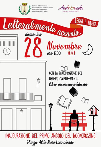 LOCOROTONDO - Si inaugura l'angolo del bookcrossing