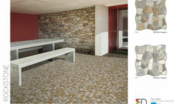 Rock stone 33x33 porcelanite