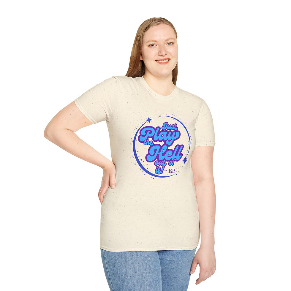 Thumbnail: "Just Play the Hell out of It" Elvis quote T-Shirt — Retro Graphic Tee