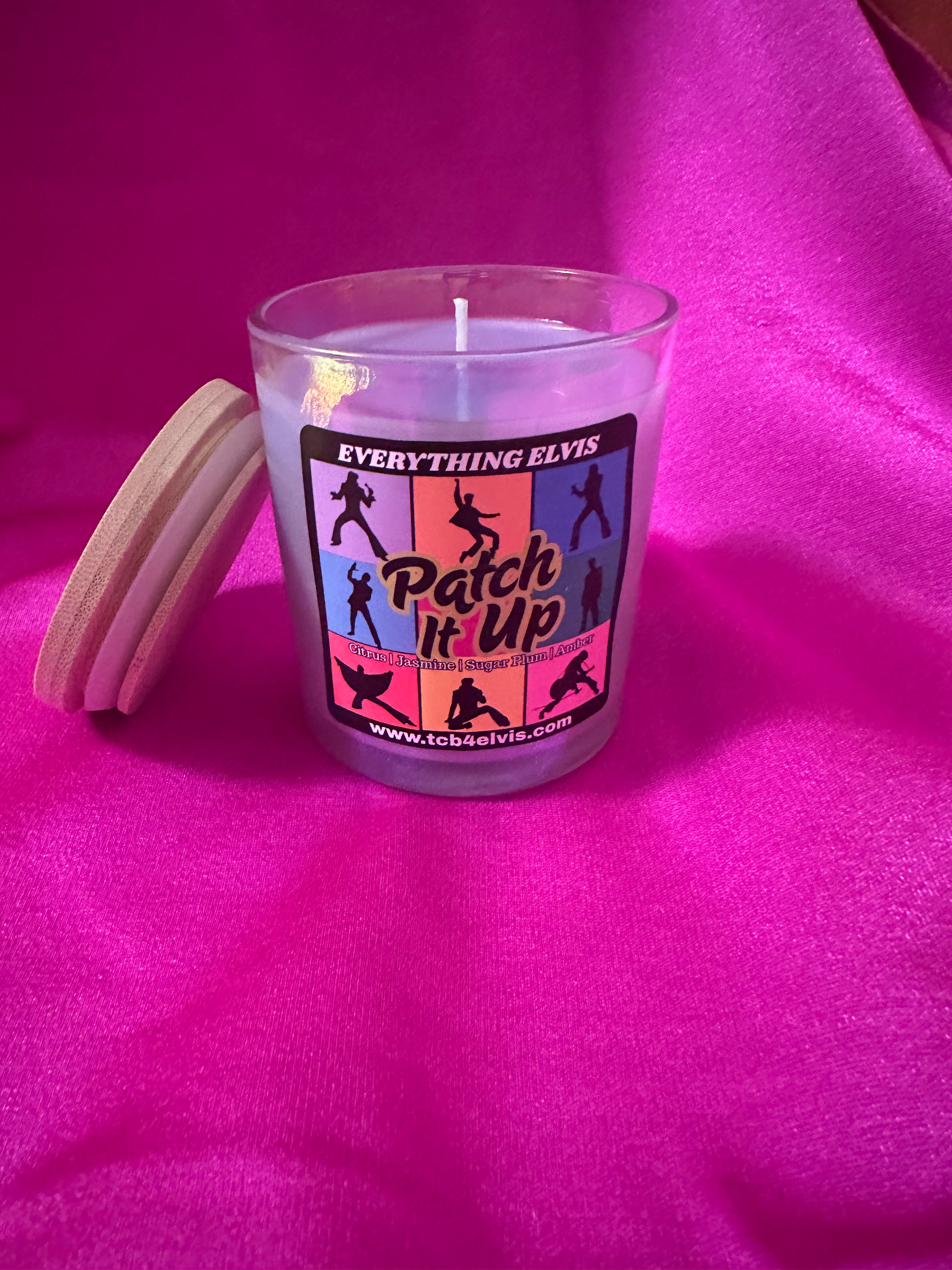 The retro 'Patch It Up' scented Candle!