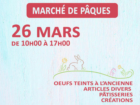 Club des Aînés: marché de Pâques