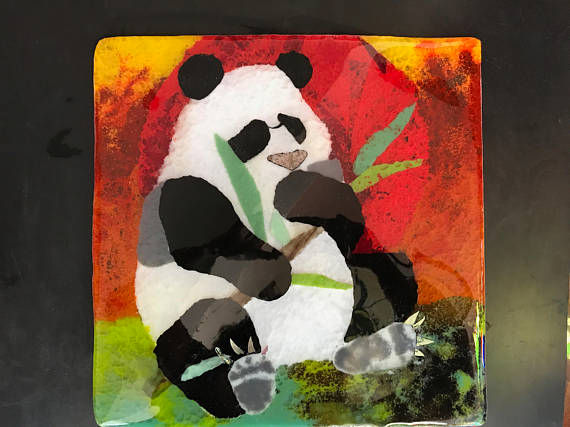 Panda Eating Bamboo