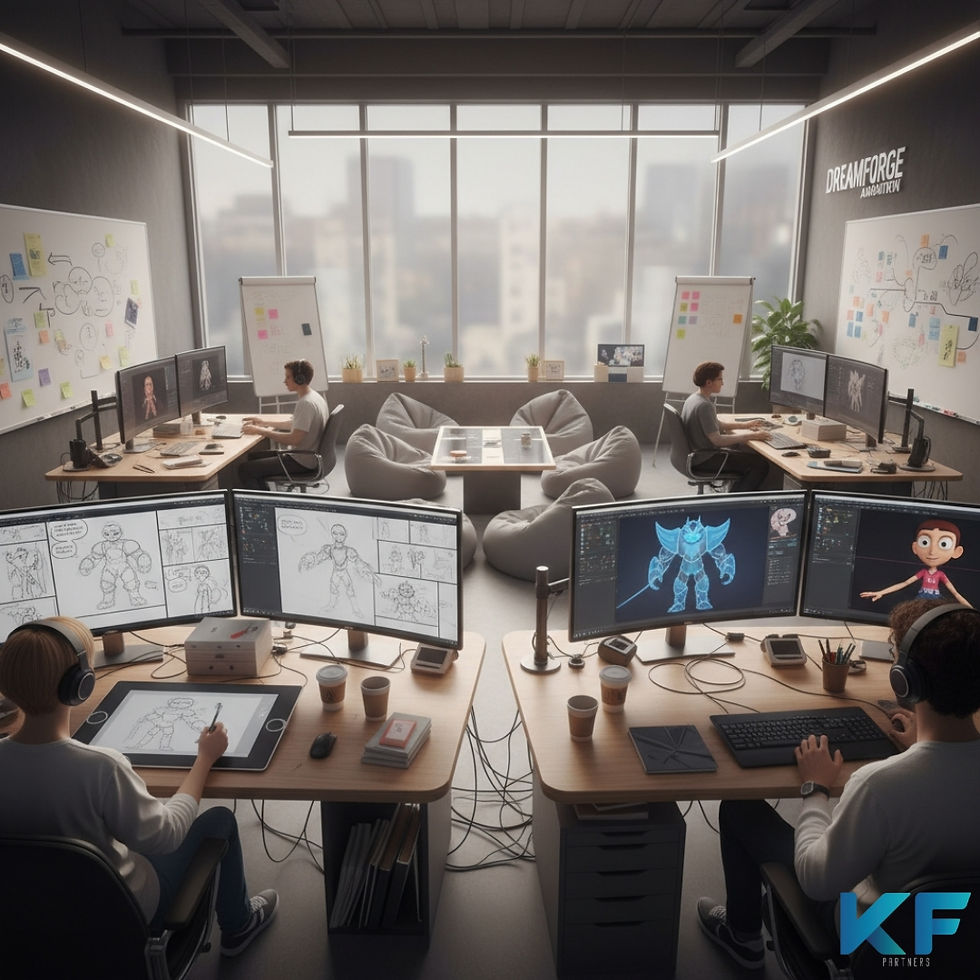 Profesyonel ekip ile 3D animasyon üretim süreci