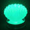 Thumbnail: Green coastal sea shell tabletop night light