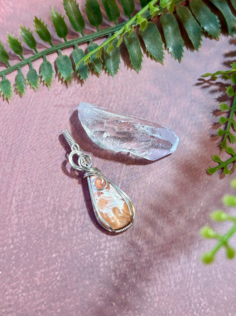 Thumbnail: Pink Scolecite