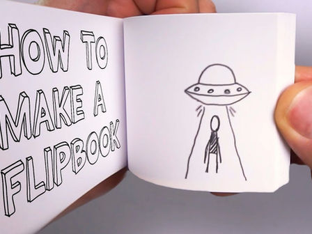 Flipbooks and Stop Motion - 'At Home Art' 8