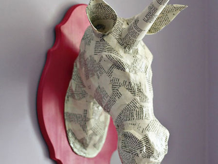 Paper-mache 'At Home Art 12'