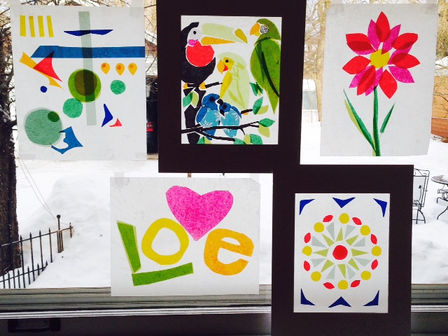 Sun-catchers - At Home Art 6