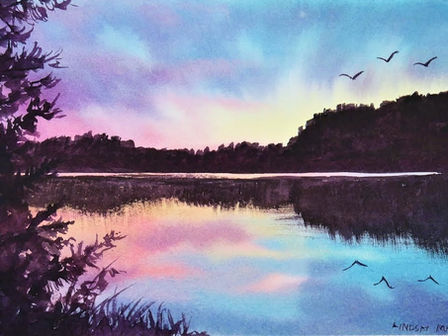 Painting Tutorials - 'At Home Art' 11