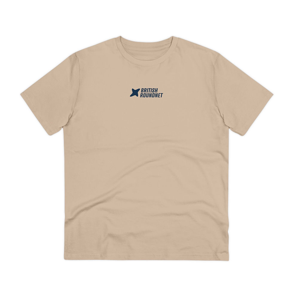 Thumbnail: British Roundnet Reputation Tee (Blue Logo)