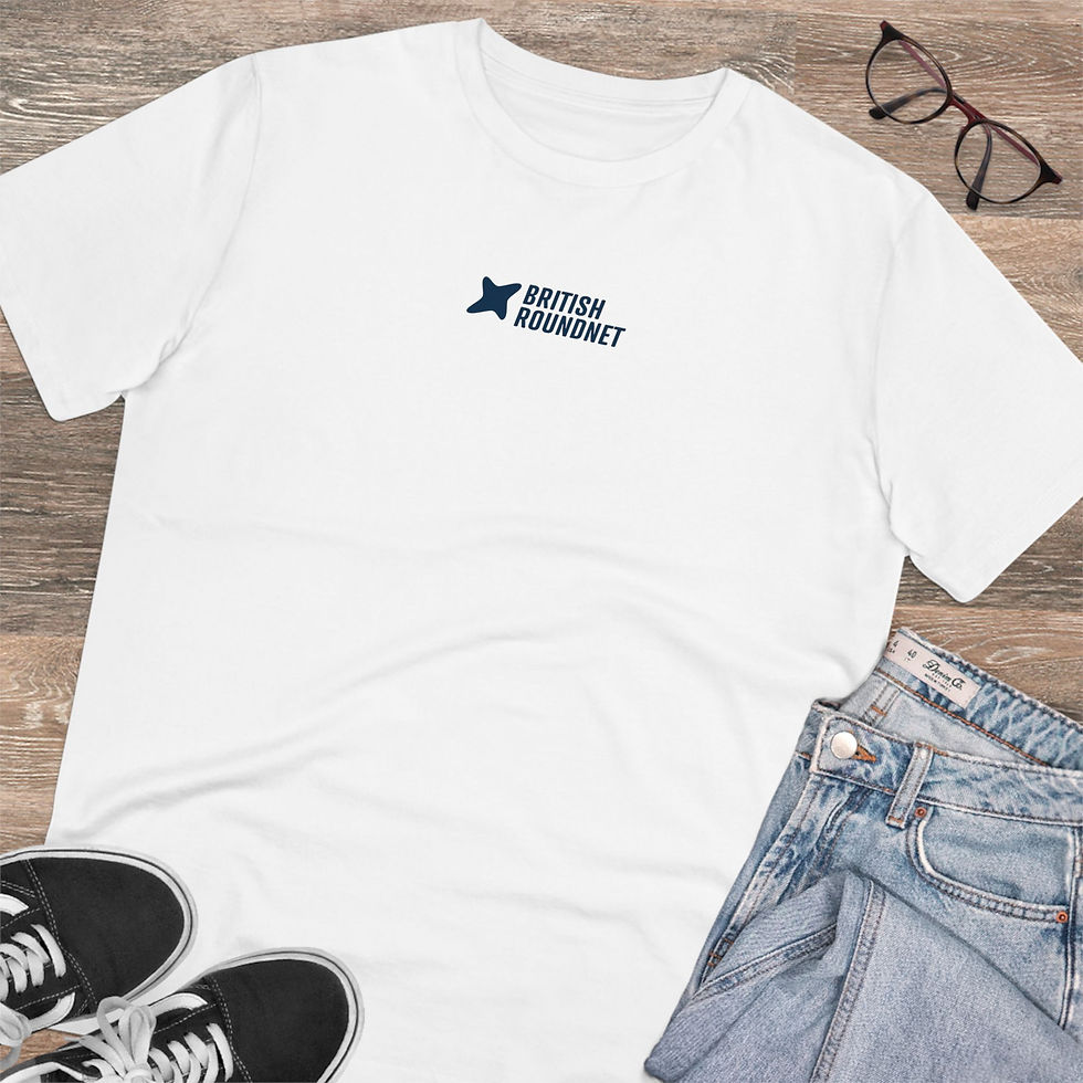 Thumbnail: British Roundnet Reputation Tee (Blue Logo)