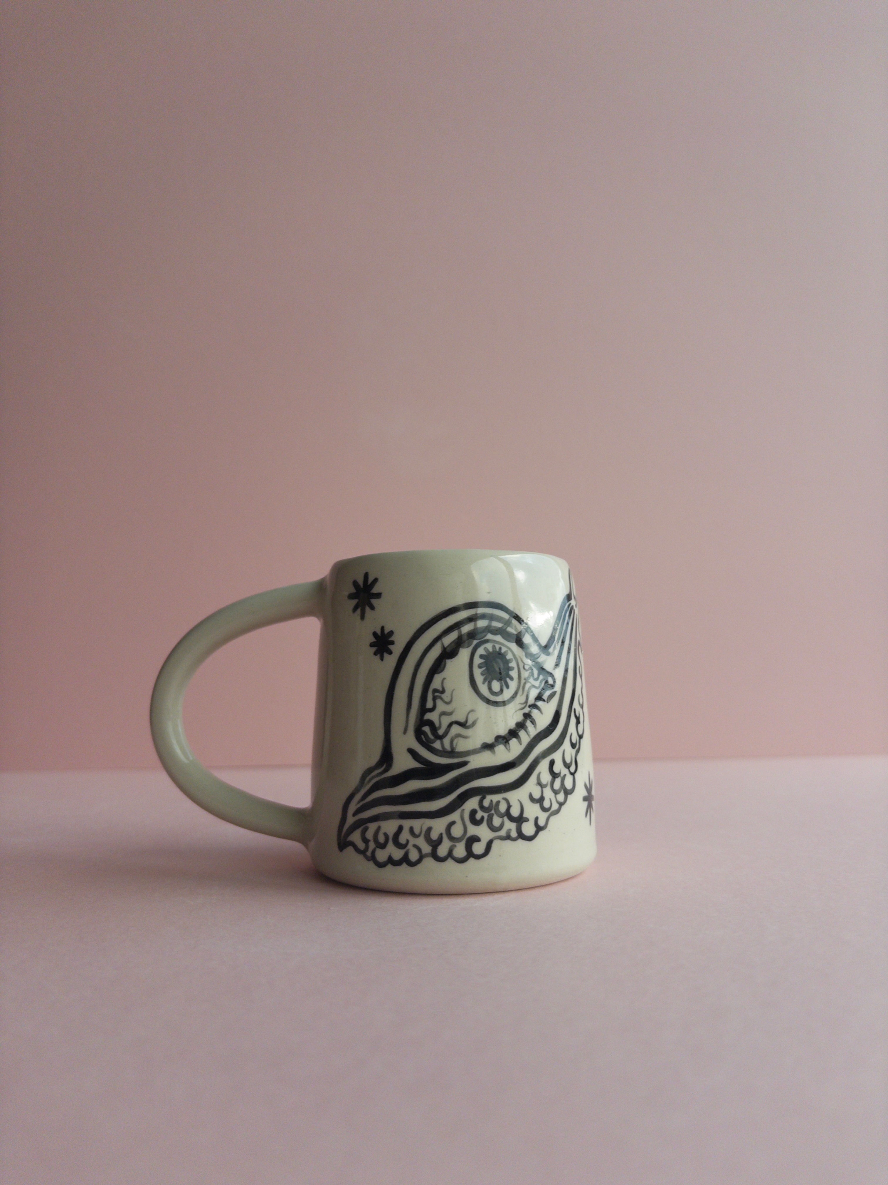 Eyeball Snail Mug