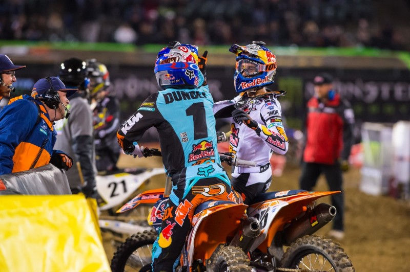 Ryan Dungey & Marvin Musquin KTM 450 SX-F Atlanta (USA) 2016