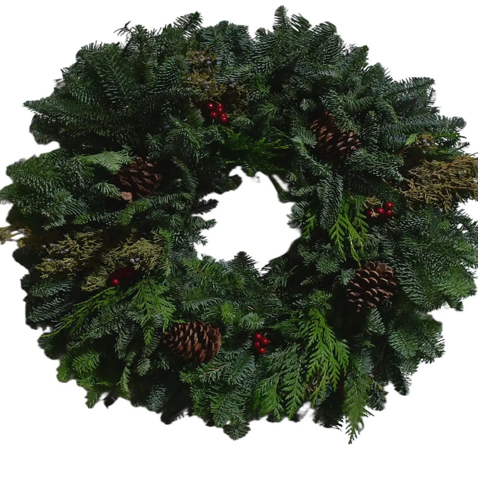 evergreen wreath