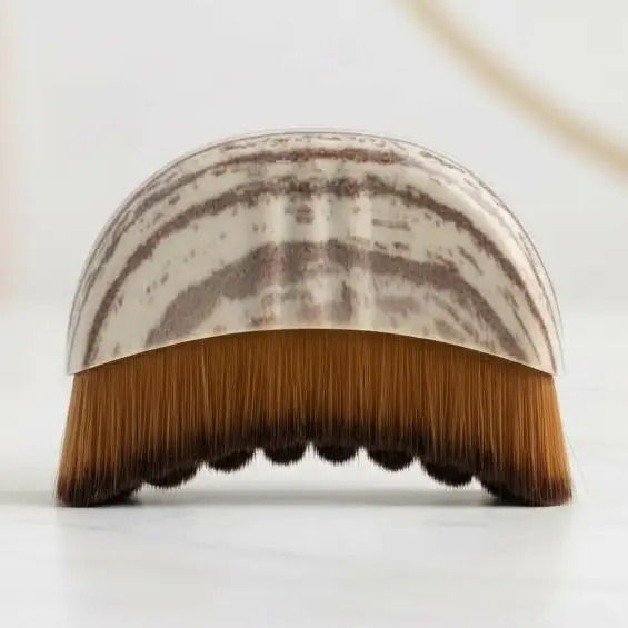 Facial Dry brushing
