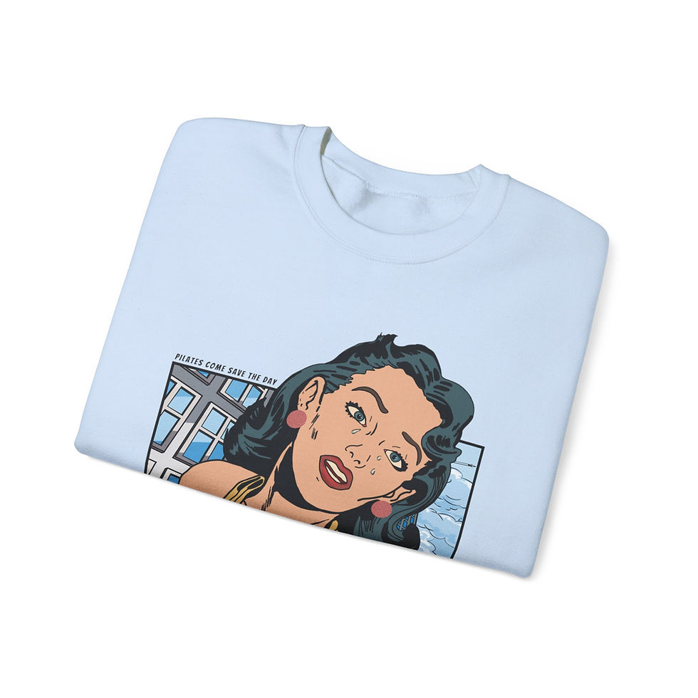 Thumbnail: Cartoon Feet Crewneck Sweatshirt