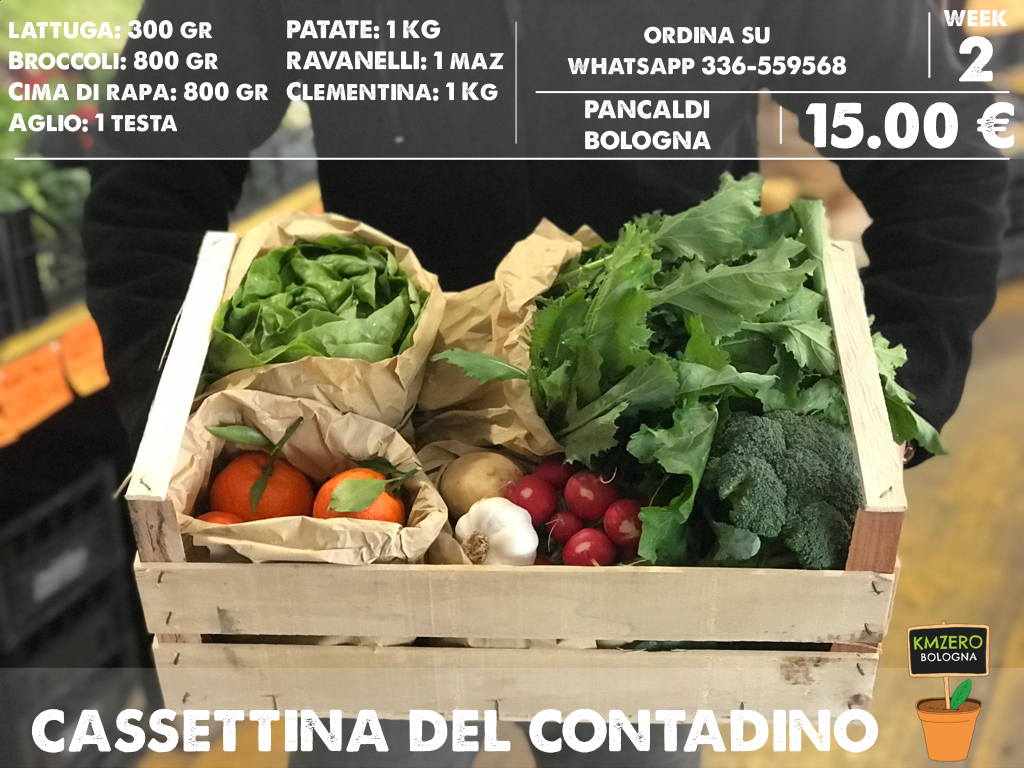 Cassettina del contadino settimana 44