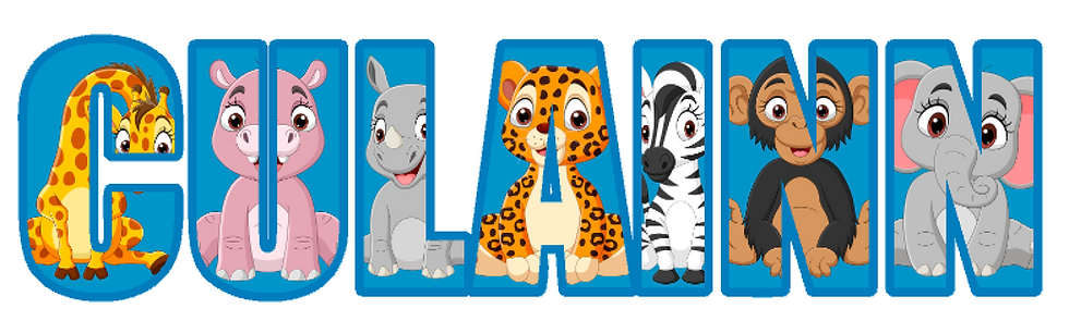 Thumbnail: Custom wall decal name image's. (A4 Sized letters)