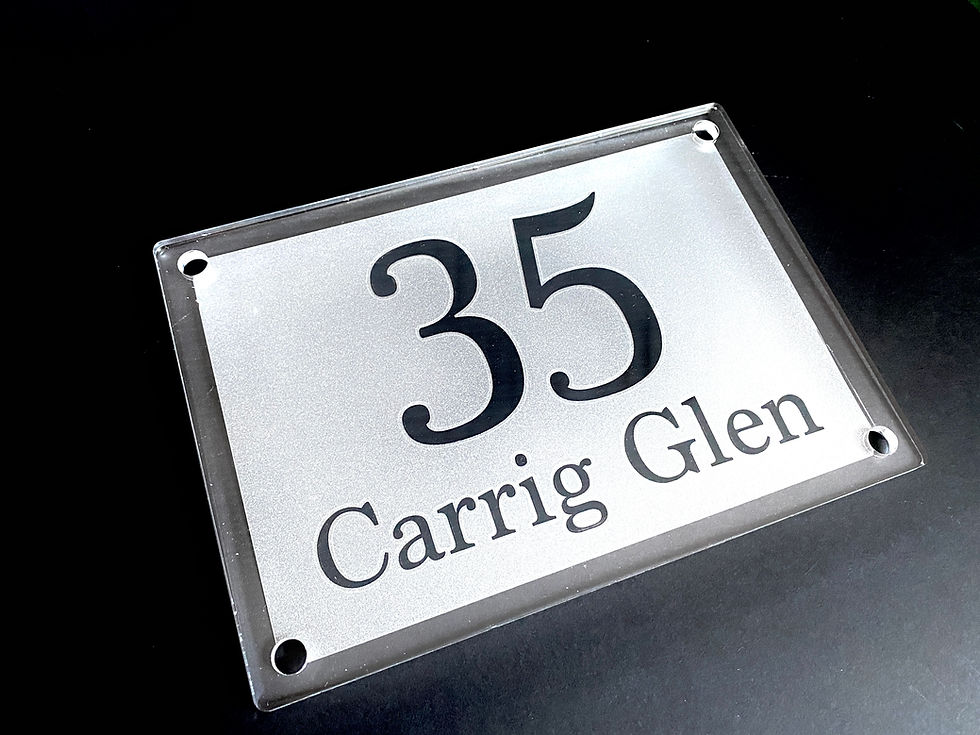 Thumbnail: House Plaque/Sign