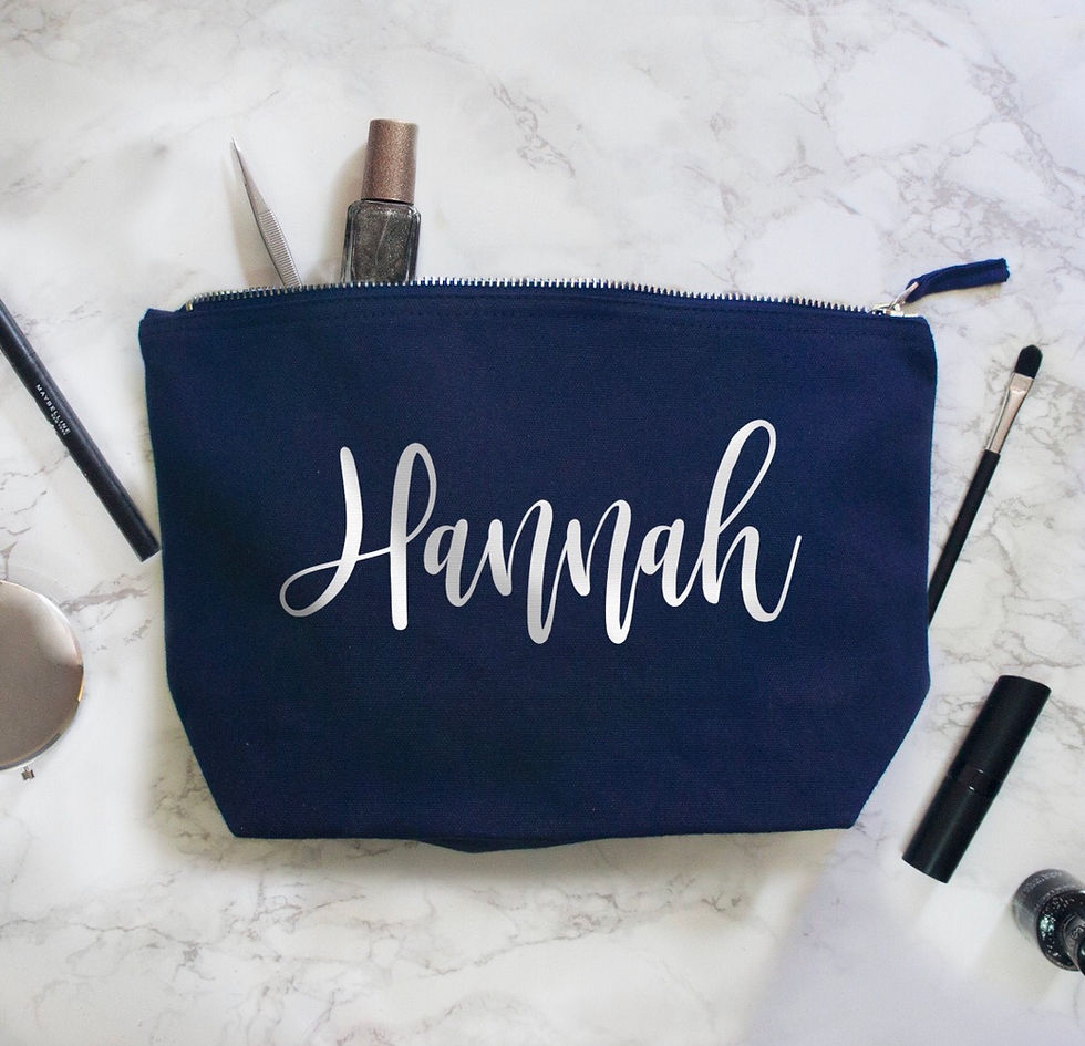 Thumbnail: Personalised Makeup Bags