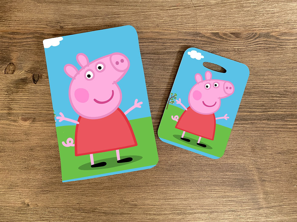 Thumbnail: Personalised Passport Holder and bag tag