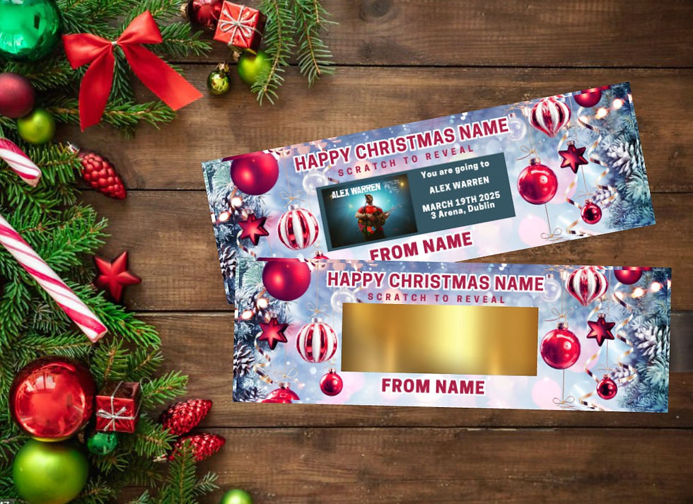 Thumbnail:  Personalised Christmas Gift Scratch Card 