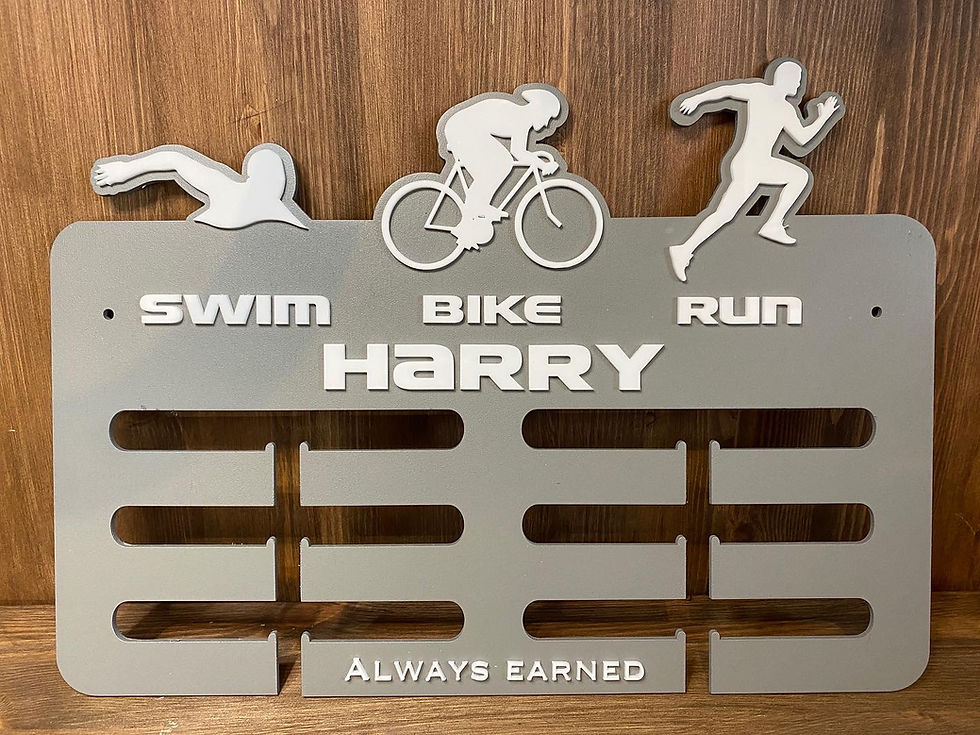 Thumbnail: Personalised Medal Hanger 