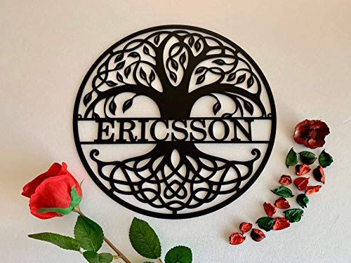 Thumbnail: Personalised  Family Sign - Acrylic/plywood material