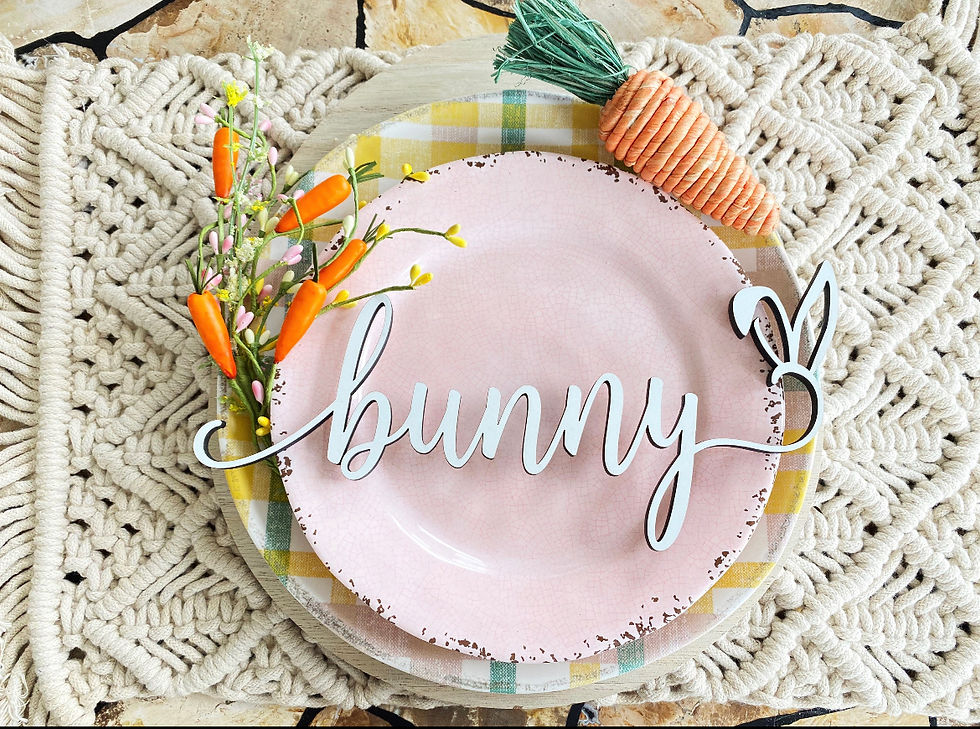 Thumbnail: Easter Place Settings : Set of 6 - €20 plus P&P 