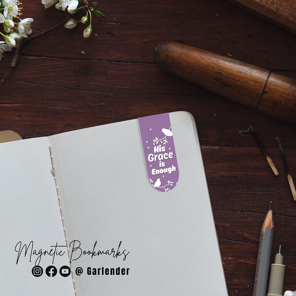 Thumbnail: Magnetic Bookmarks Set of 4| Tab