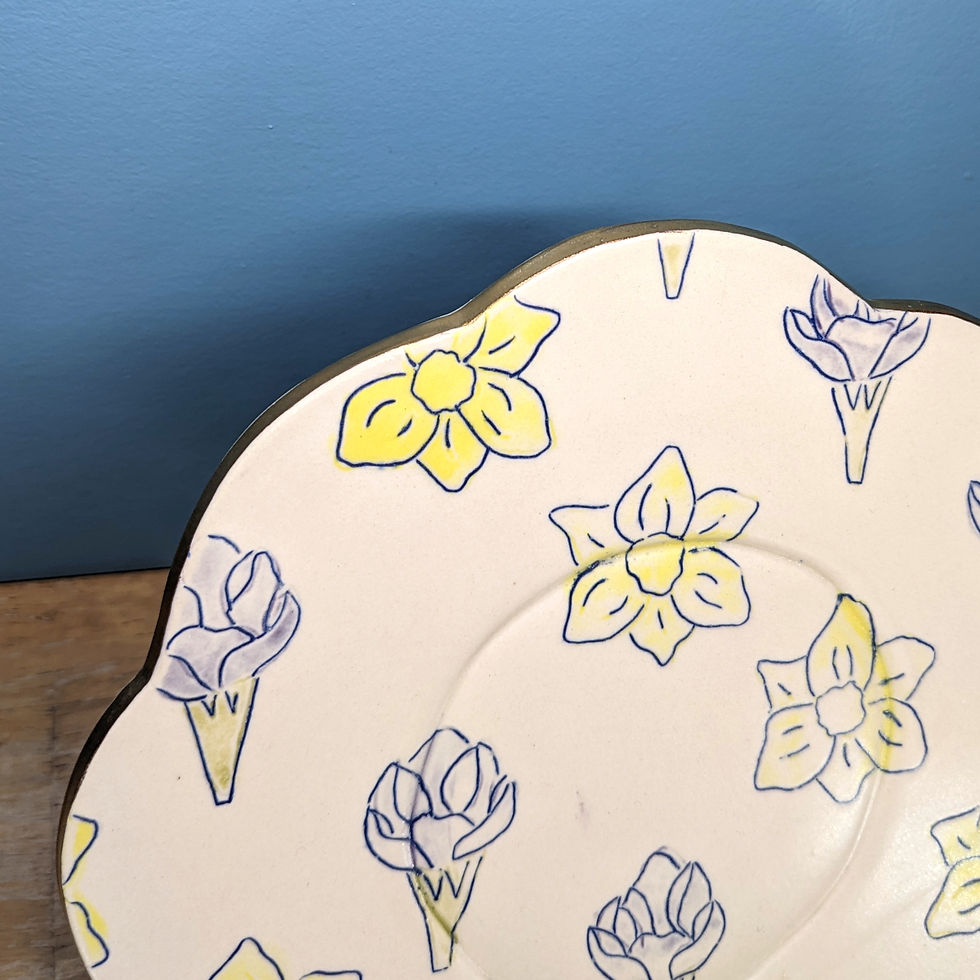 Thumbnail: floral side plates