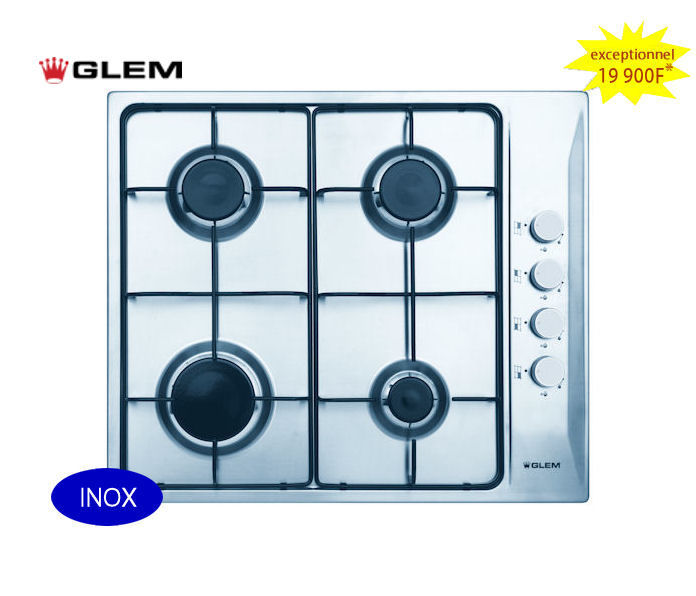 PLAQUE DE CUISSON 4 FEUX GAZ