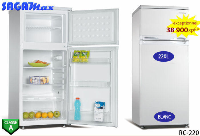 Refrigerateur Congelateur 220L