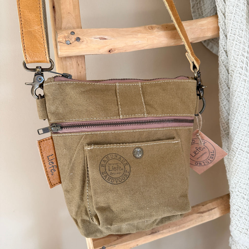 Thumbnail: FestivalBag Recycled dark canvas