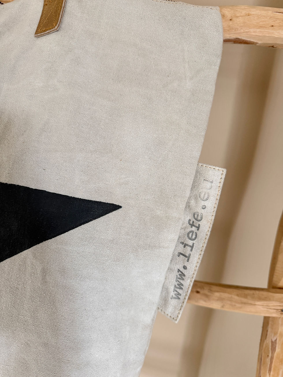 Thumbnail: SALE ShopperBag - ster zwart 