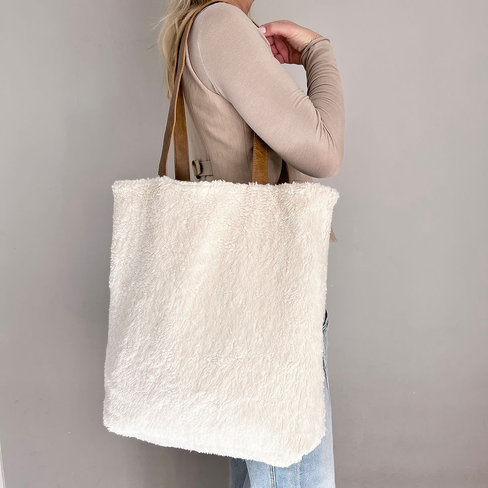 Thumbnail: Reversible TeddyBag (cotton teddy) 