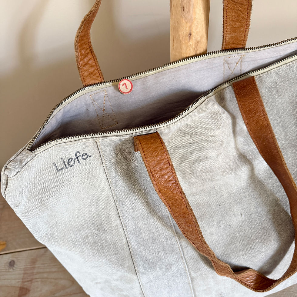 Thumbnail: SALE  Vintage tentdoek ShopperBag no 7