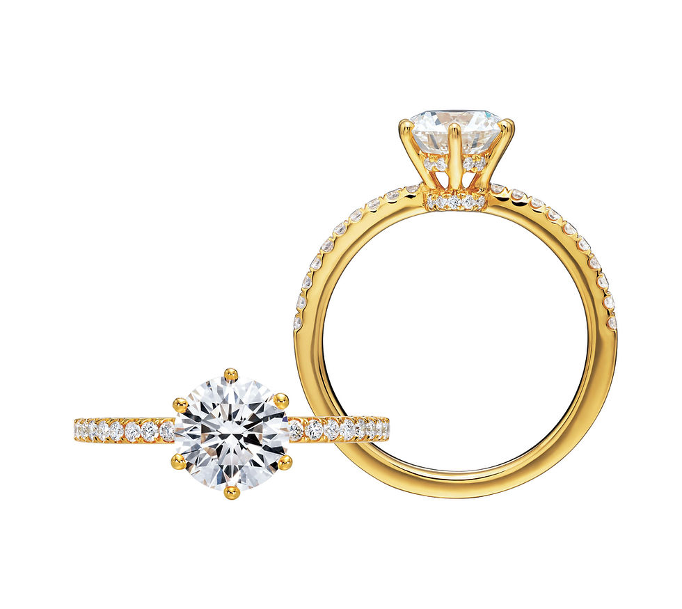 be mine engagement ring yellow gold