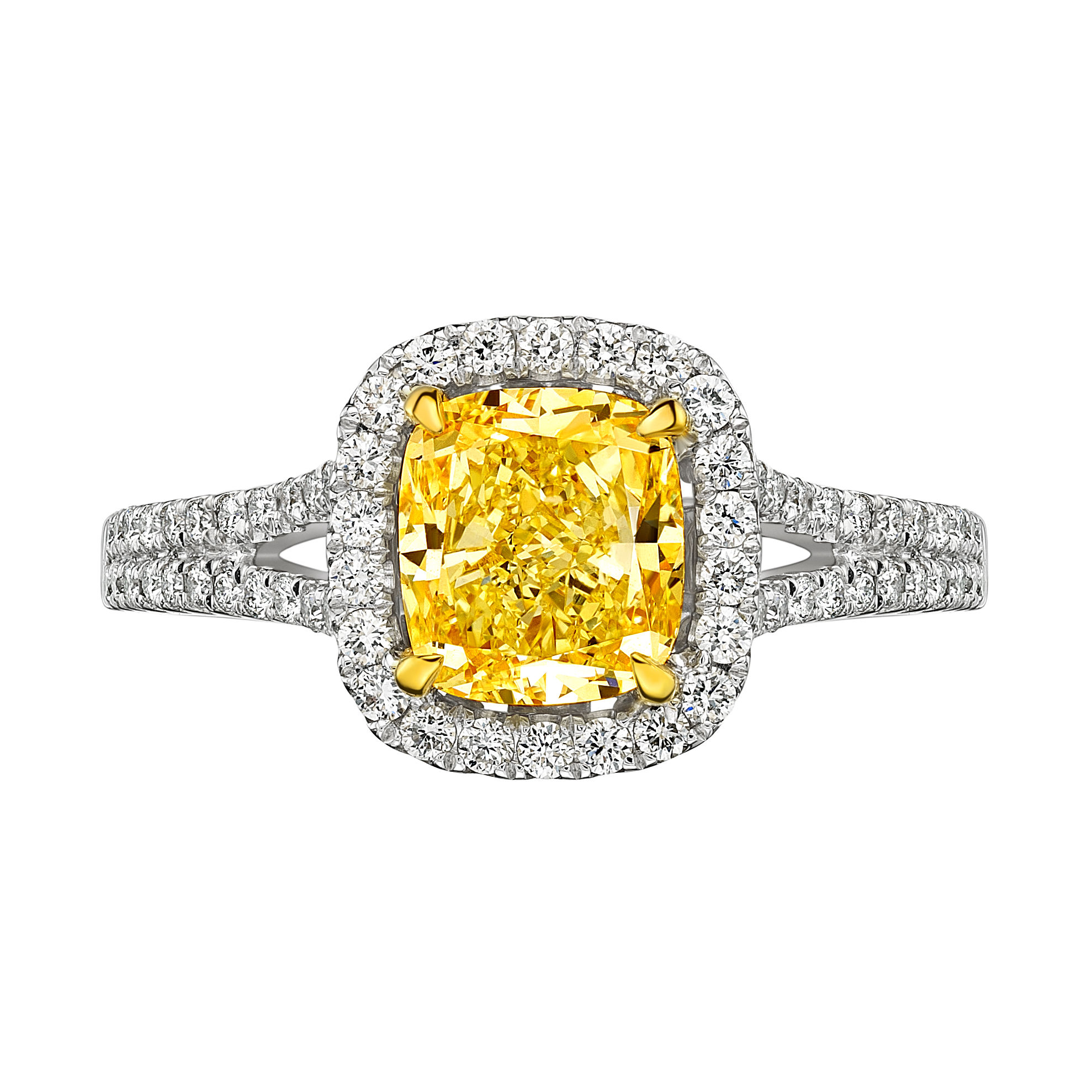fancy yellow diamond ring namdar eitan jewellery