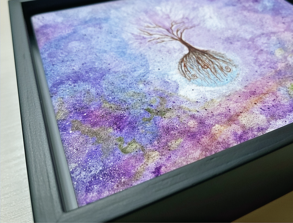 Thumbnail: Neptune's Winter Bonsai Tree (Floating Canvas)