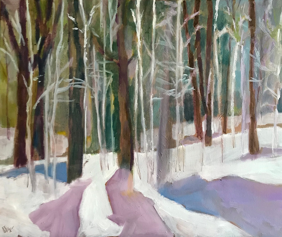 Winter Forest by Marcia Brandwein