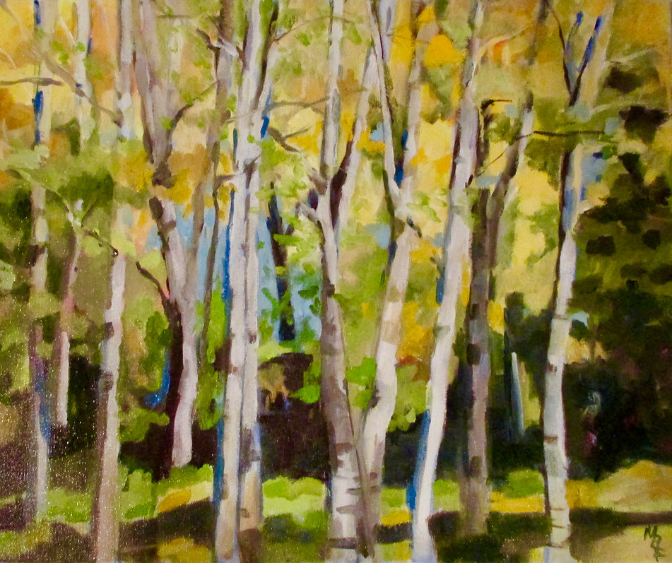 Golden Spring by Marcia Brandwein