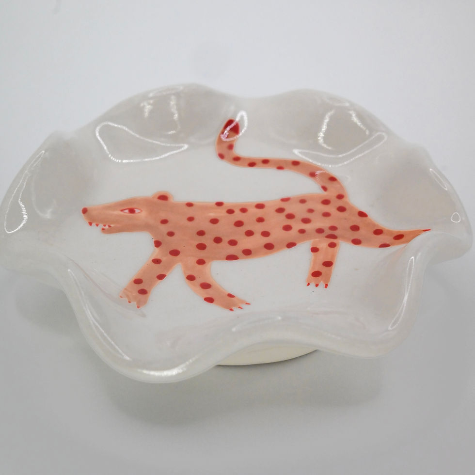 Miniatura: piattino felino