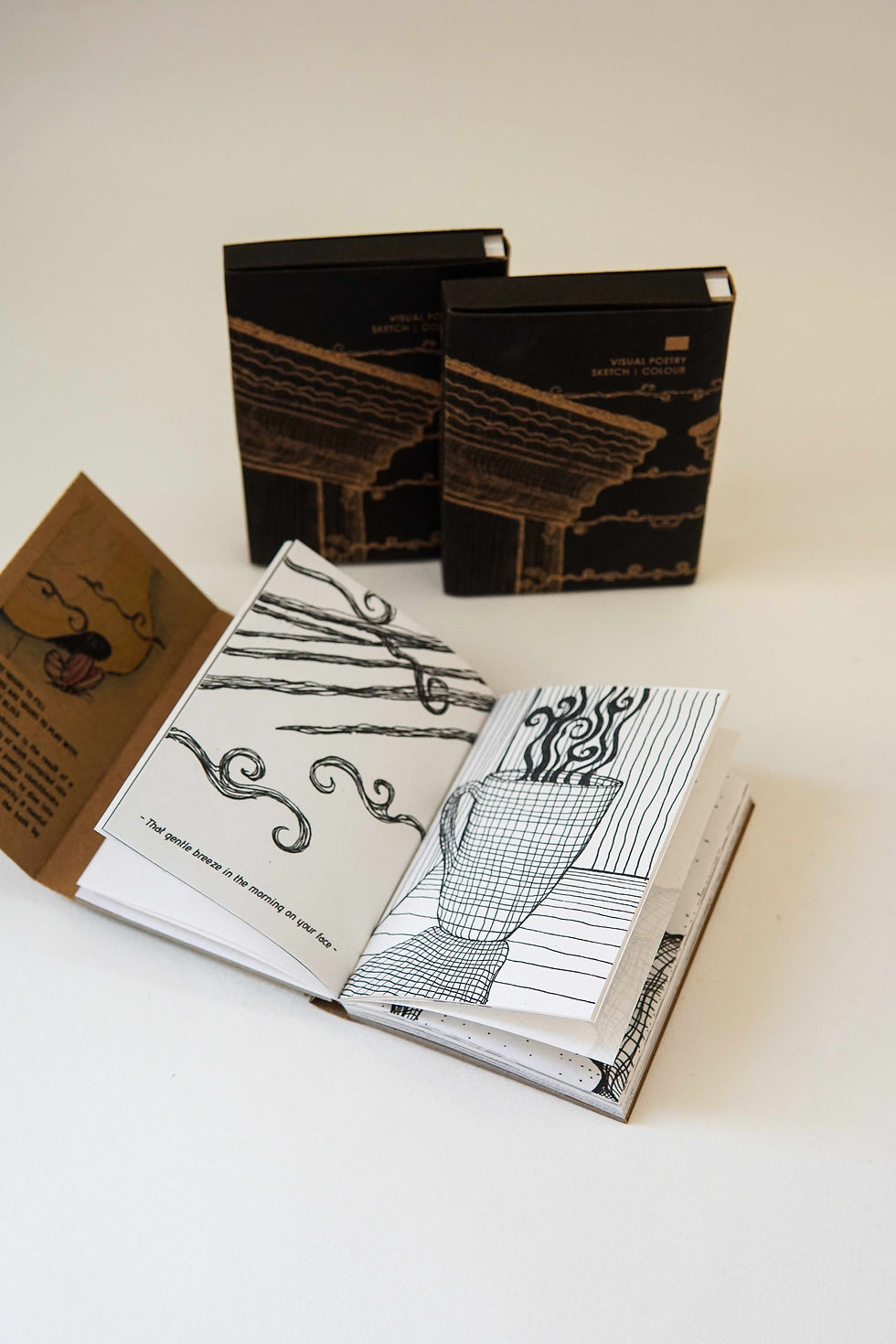 Thumbnail: Unspoken Monochrome | BLISS | #1 - Visual Poetry Sketch Book