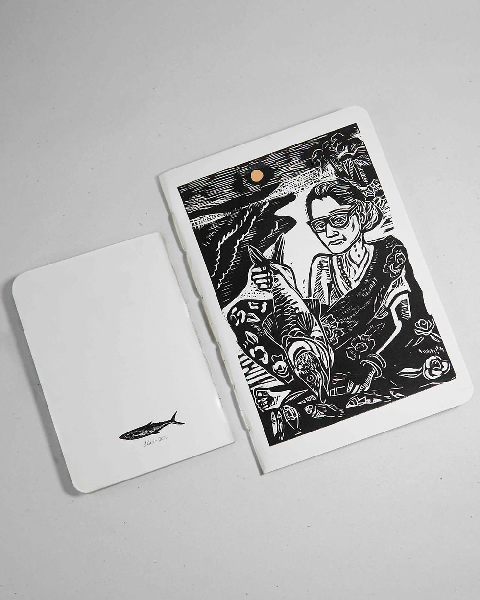 Thumbnail: 'Fresh Catch' | STITCHED Books - A6 / A5
