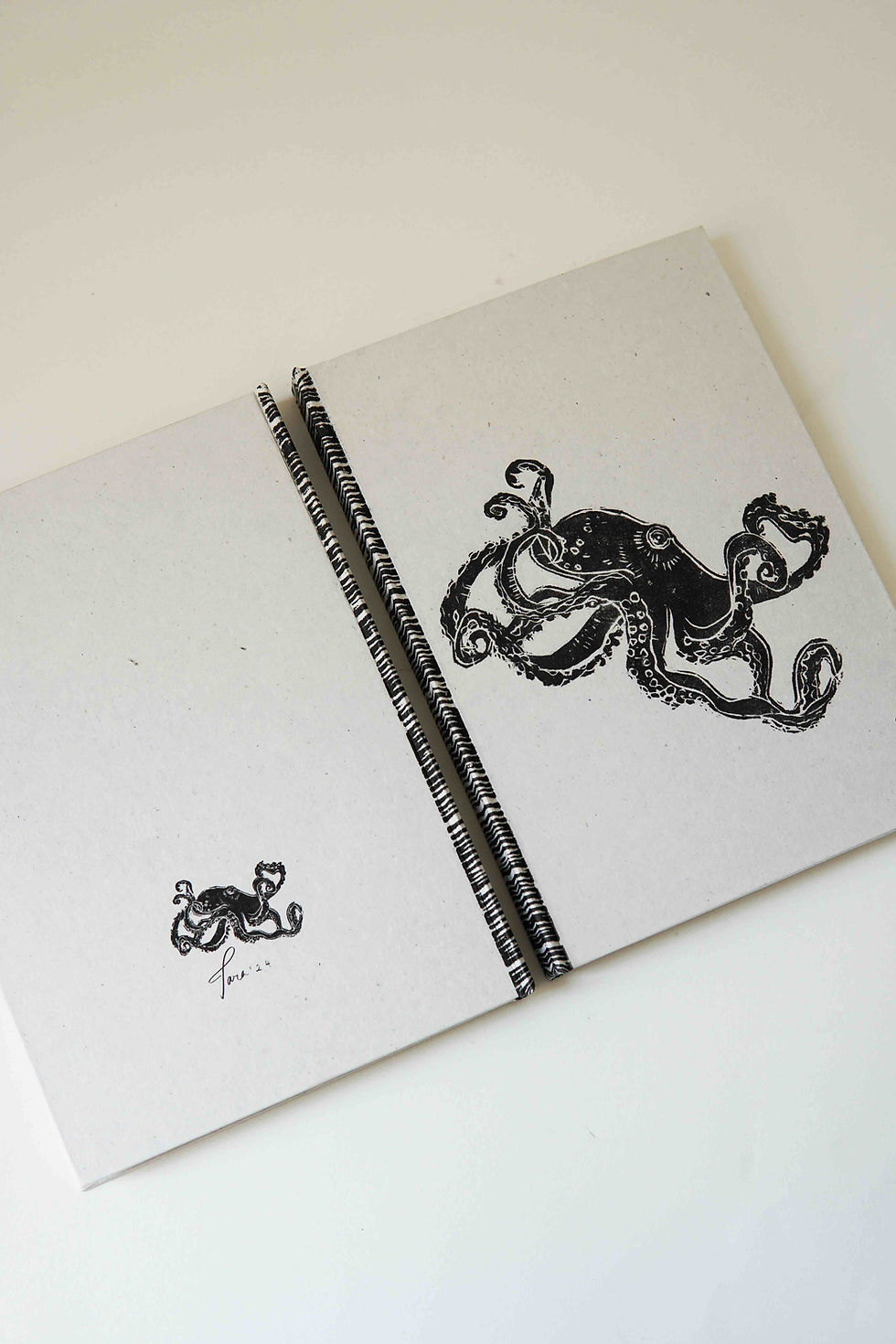 Thumbnail: 'Hangry Octopus' | CASEBOUND Book - A5