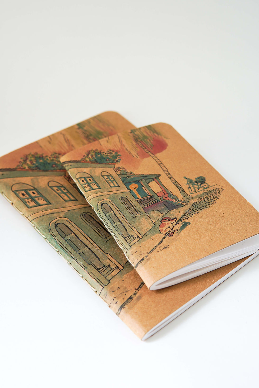 Thumbnail: 'Bougan Villa' | STITCHED Books - A6 / A5